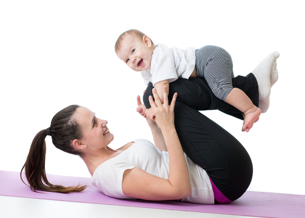 Exercícios funcionais para fazer com bebês