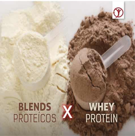Você sabe a diferença entre blends protéicos e whey protein