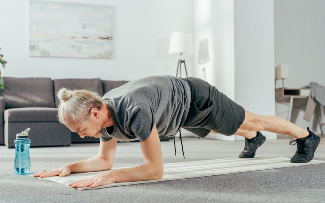 Use o peso do corpo para treinar