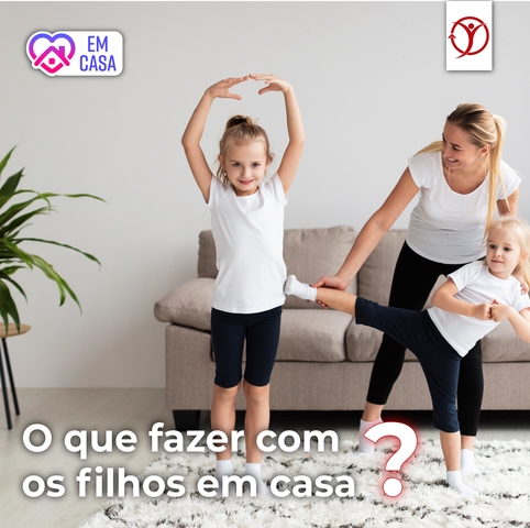 O que fazer com os filhos em casa